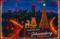Festive Night in Sandton City Poster