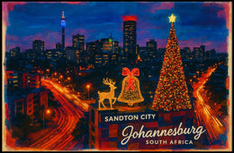 Festive Night in Sandton City Poster
