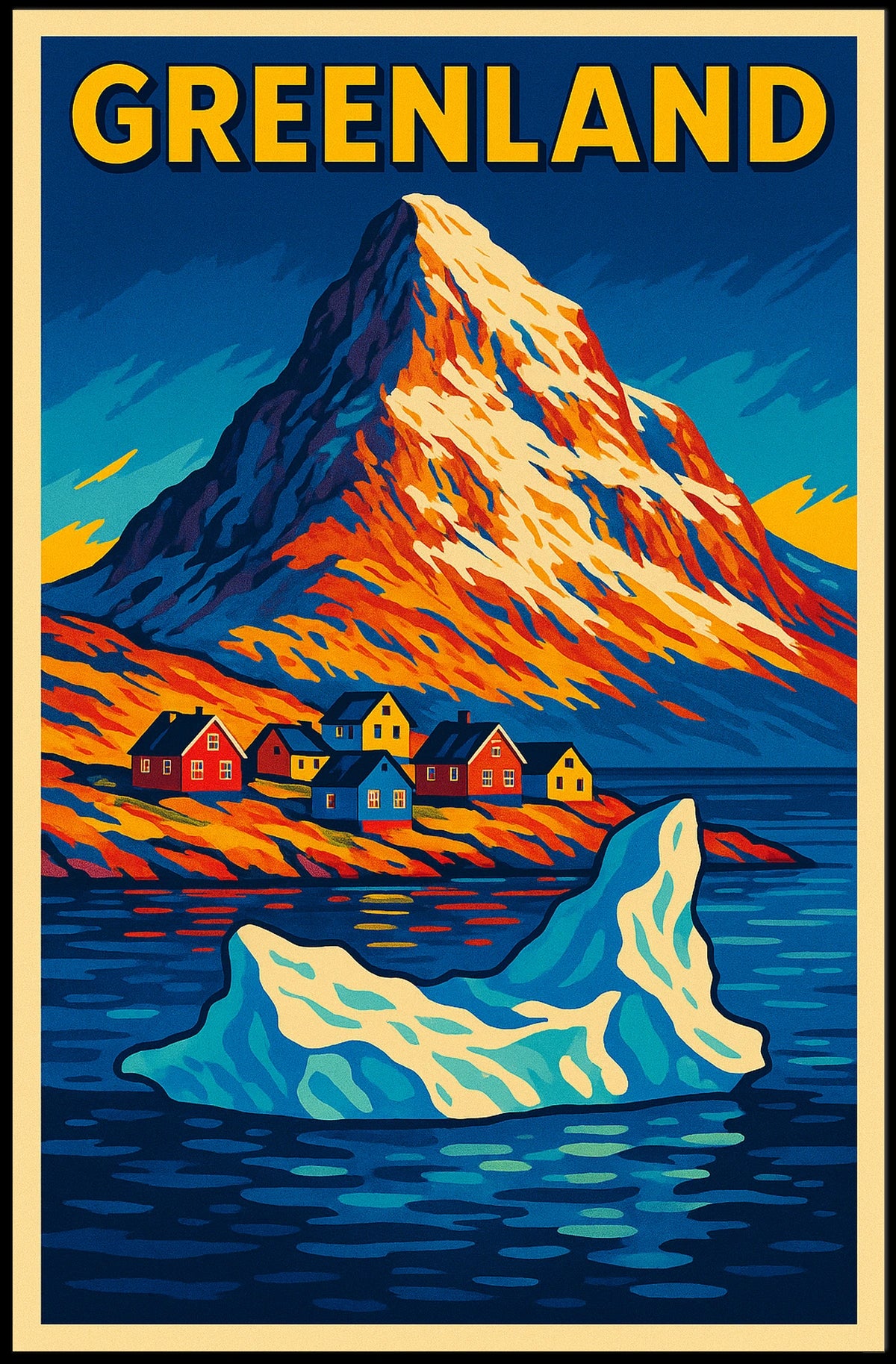 Greenland Adventure Poster