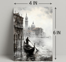 Venetian Gondola Journey Poster