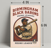 Birmingham Black Barons Negro Leagues Poster PosterGoat