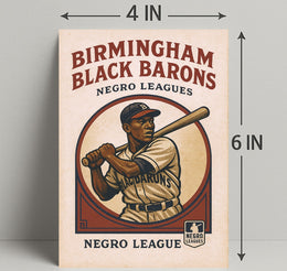 Birmingham Black Barons Negro Leagues Poster PosterGoat