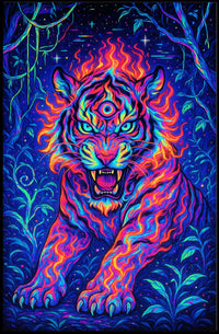 The Mystical Tiger Poster