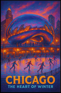 Chicago The Heart Of Winter Poster