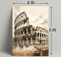 The Colosseum A Timeless Icon Poster