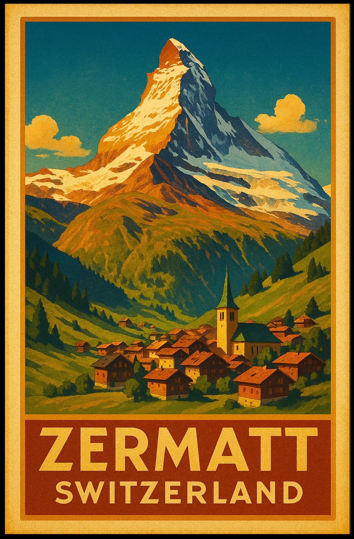 Zermatt, Switzerland Poster