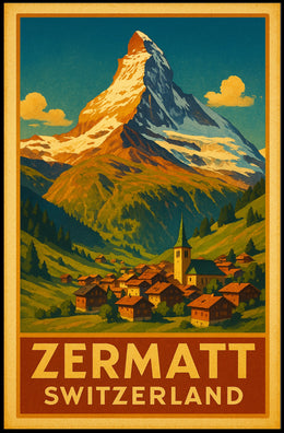 Zermatt, Switzerland Poster