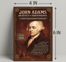 John Adams 2nd President Poster PosterGoat