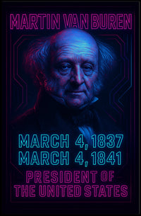 Martin Van Buren 8Th President Poster
