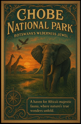 Chobe National Park Botswanas Wilderness Jewel Poster