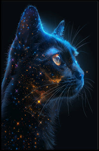 Cosmic Cat Poster