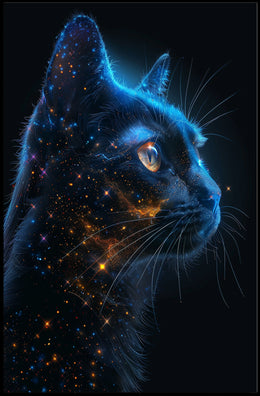 Cosmic Cat Poster