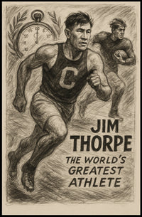 Jim Thorpe Legendary Athlete Jim Thorpe Poster