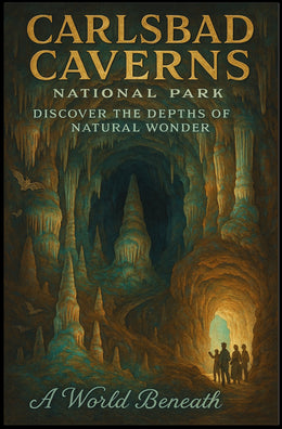 Carlsbad Caverns A World Beneath Poster