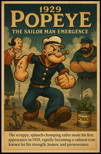 Popeye 1929 Art Poster POP-91