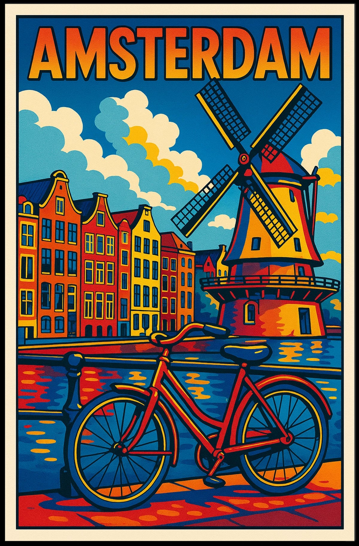 Amsterdam Adventure Poster
