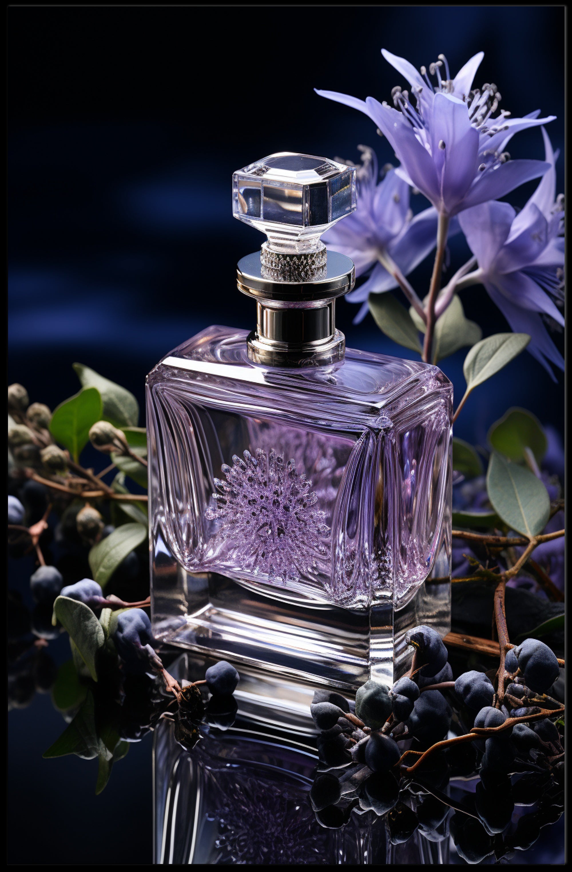 Enchanting Elegance A Fragrance Poster PosterGoat