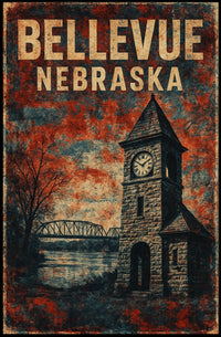 Bellevue, Nebraska Poster