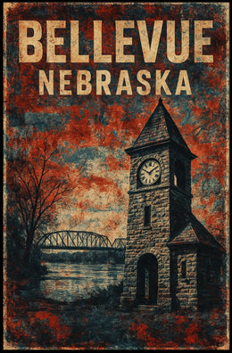 Bellevue, Nebraska Poster