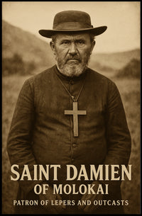 Saint Damien Of Molokai Poster