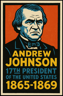 Andrew Johnson 17th President Poster