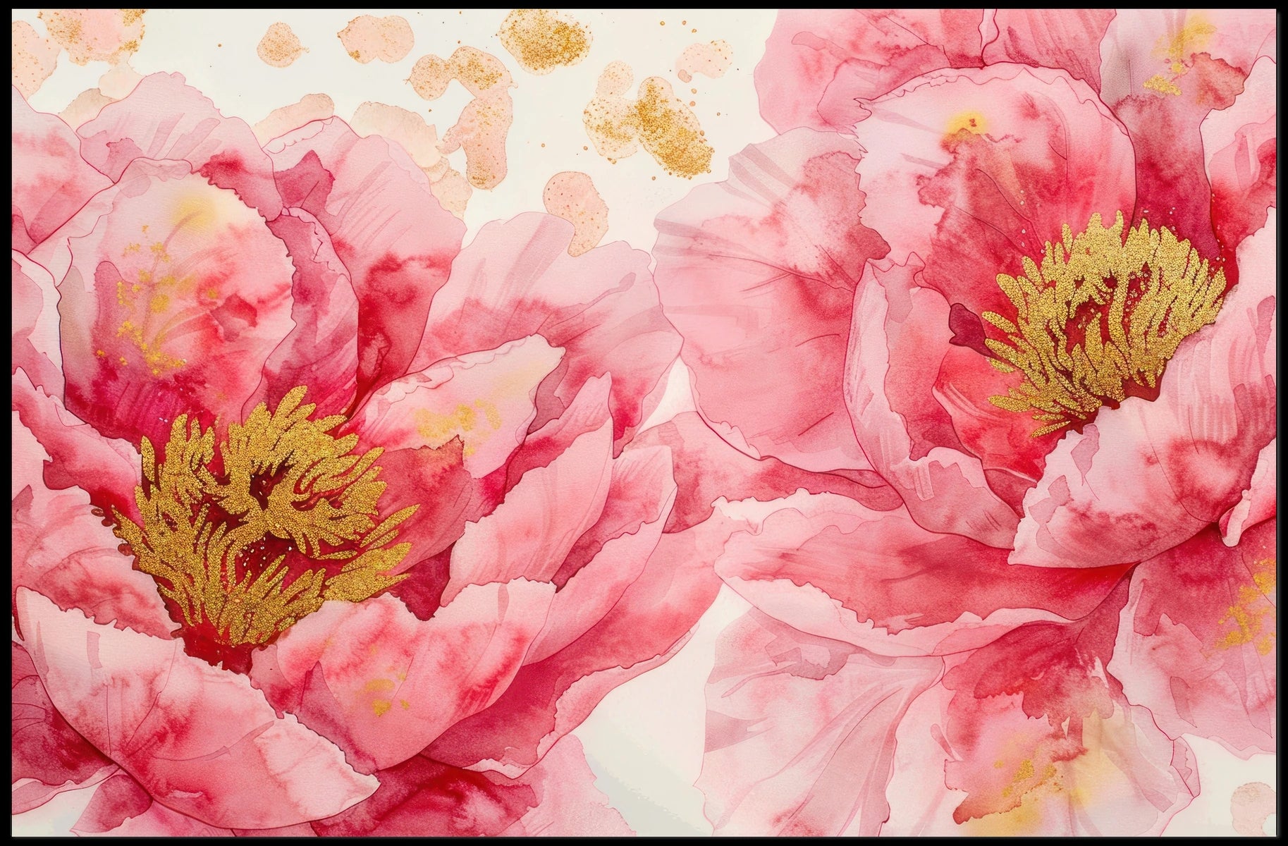 Blossoming Elegance Poster