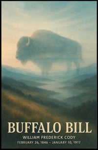 Buffalo Bill Heritage Historical Poster