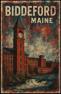 Biddeford, Maine Poster