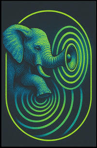 Echoing Elephant Poster