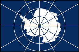 Antarctica Flag Poster