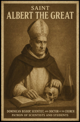 Saint Albert The Great Poster