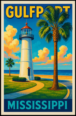 Gulfport, Mississippi Poster