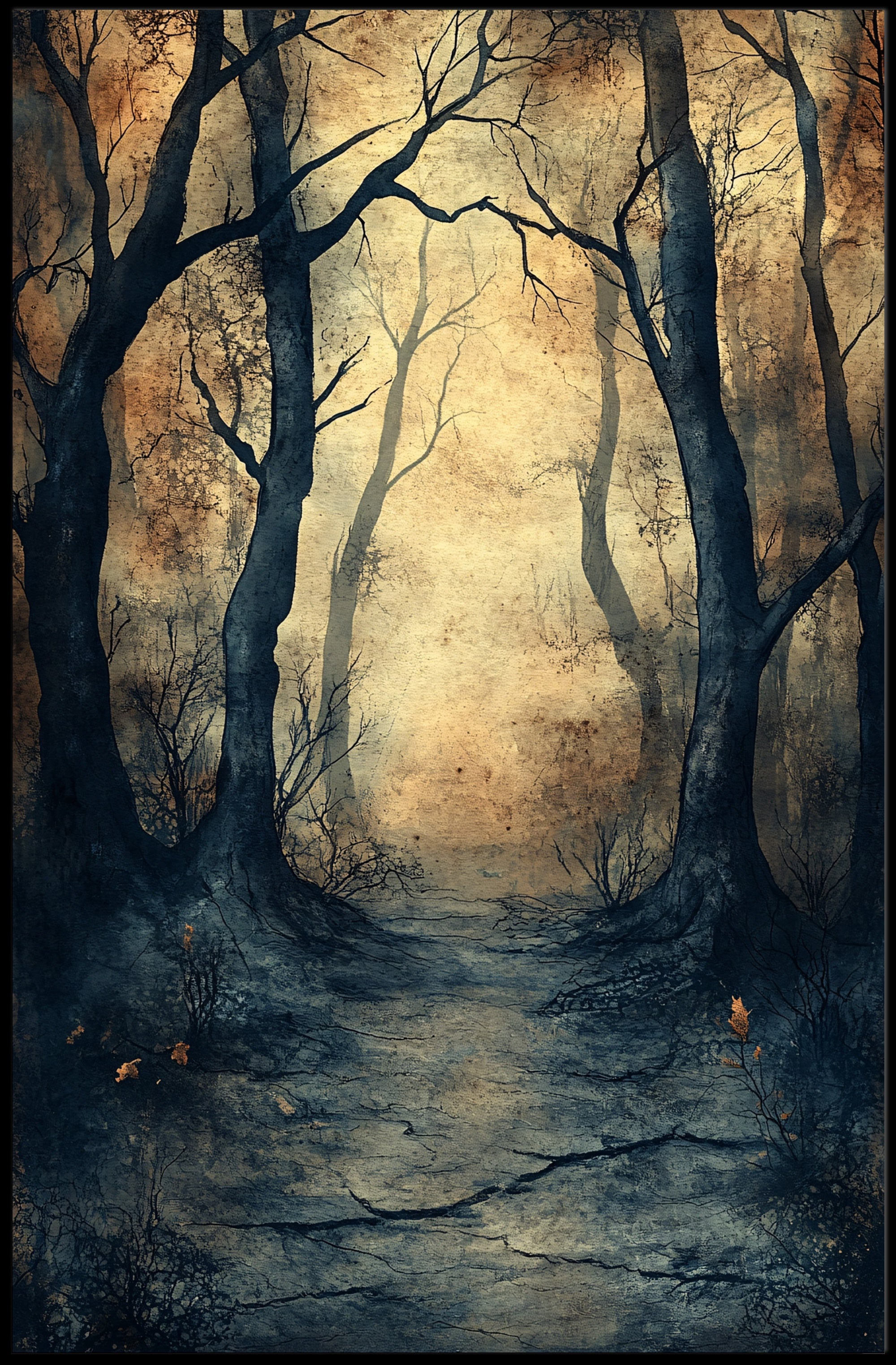 Enchanted Forest Pathway Poster