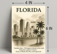 Florida The Sunshine State Poster PosterGoat
