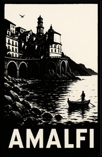 Amalfi Coast Serenity Poster