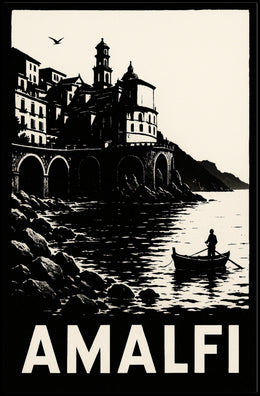 Amalfi Coast Serenity Poster