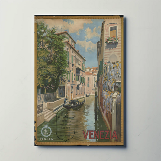 Venice Travel Poster