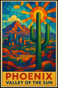 Phoenix Valley Sunscape Decor Lovers Poster