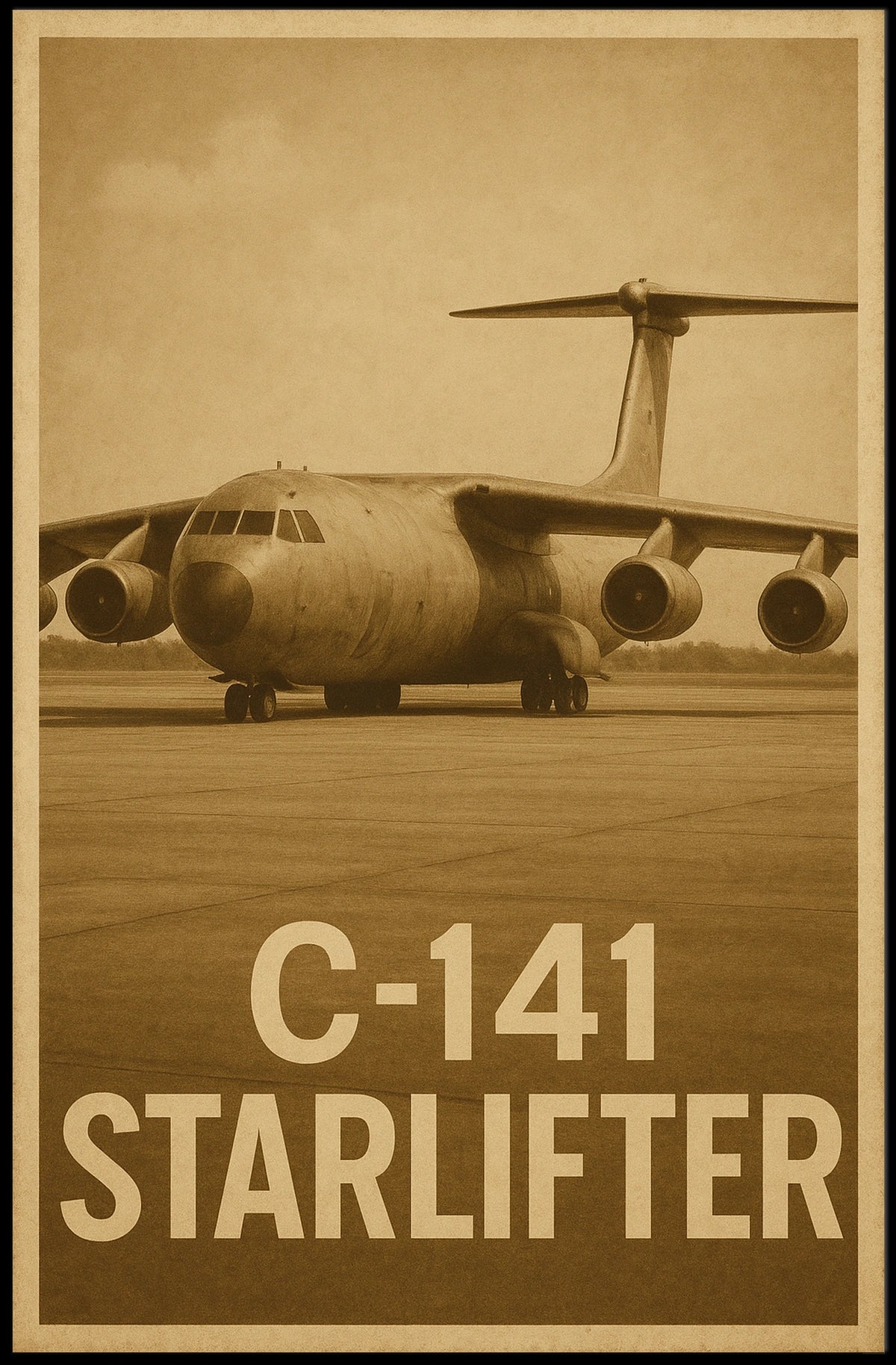 C-141 Starlifter Poster