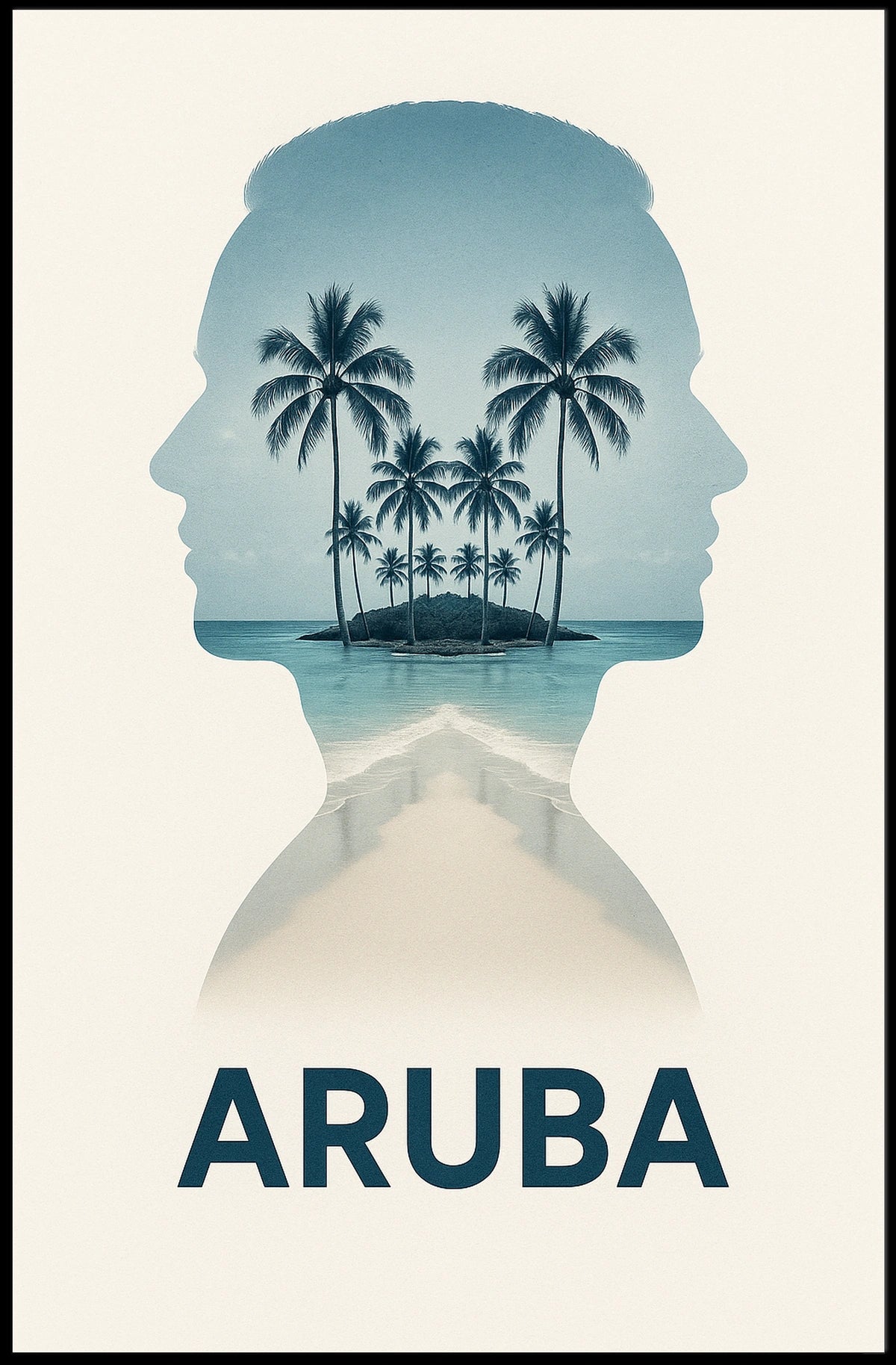 Aruba Tropical Escape Poster