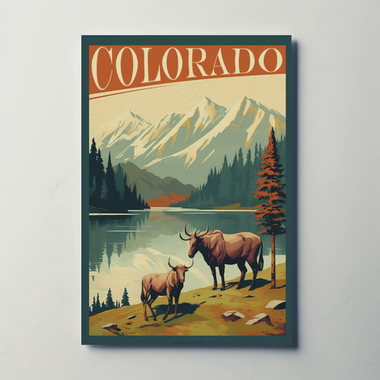 Colorado Scenic Travel Poster