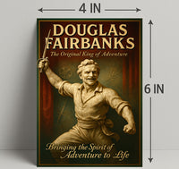 Douglas Fairbanks The Original King of Adventure Poster PosterGoat