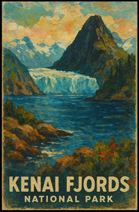 Kenai Fjords National Park Poster