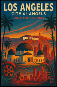 Los Angeles City of Angels Poster