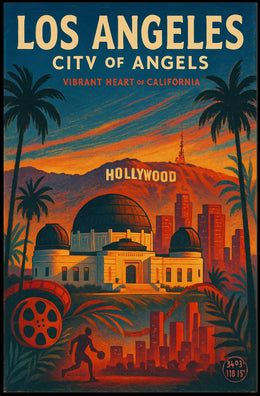Los Angeles City of Angels Poster