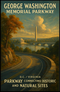 George Washington Memorial Parkway Poster