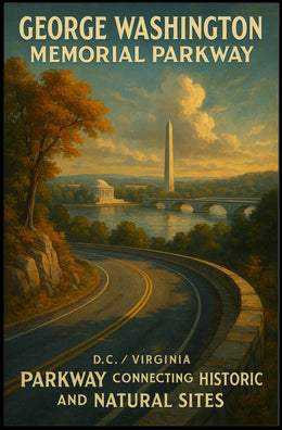 George Washington Memorial Parkway Poster