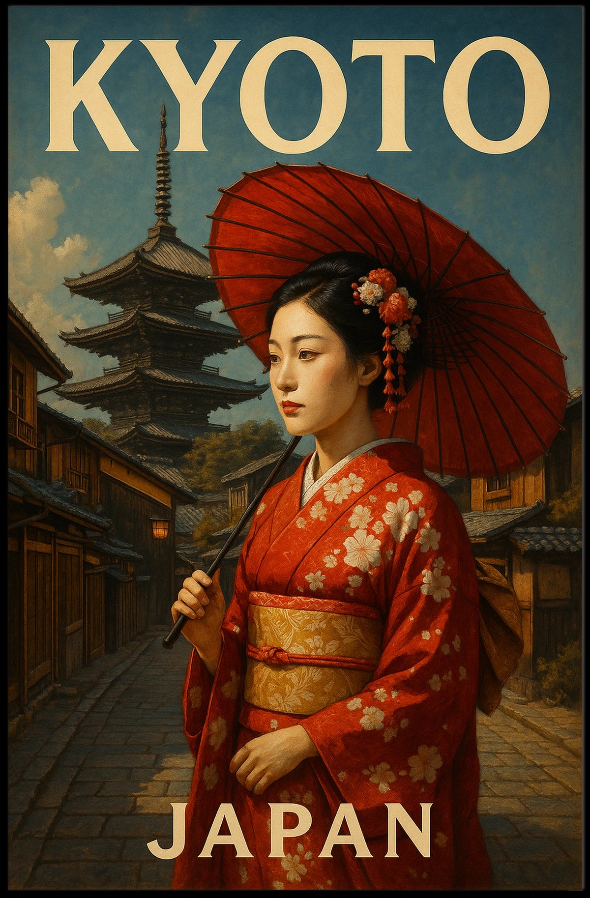 Kyoto, Japan Poster
