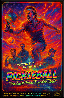 Pickleball – The Smash Heard 'Round the World Poster PosterGoat