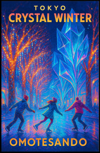 Tokyo Crystal Winter Poster